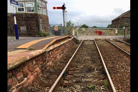 Network Rail is undertaking the £3m renewal of 5 km of track between Silecroft and Bootle on the Cumbrian Coast line.